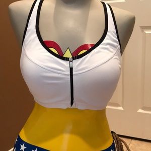 Victoria Secret White Sports Bra